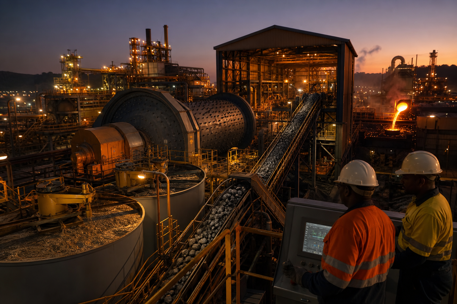 Mineral beneficiation and processing in Africa